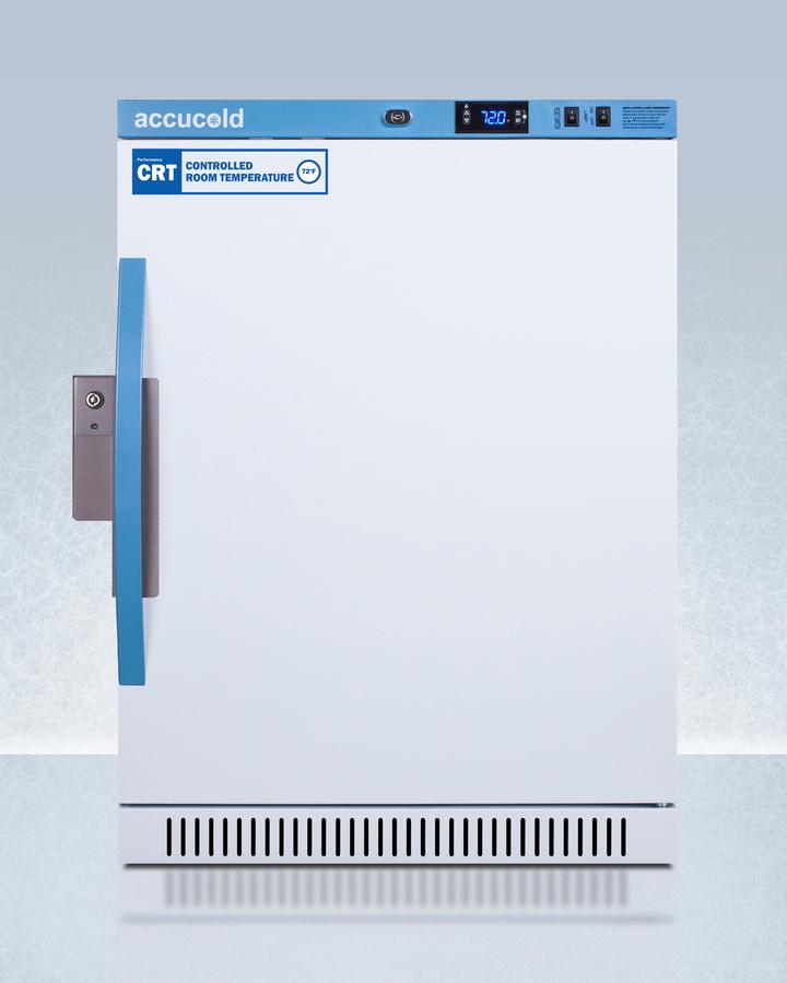 Summit ARS6PVCRT 6 Cu.Ft. Ada Height Upright Controlled Room Temperature Cabinet