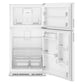 Amana ARTX2021TW 33-Inch Wide Top-Freezer Refrigerator With Dual Crisper Drawers-21 Cu. Ft.