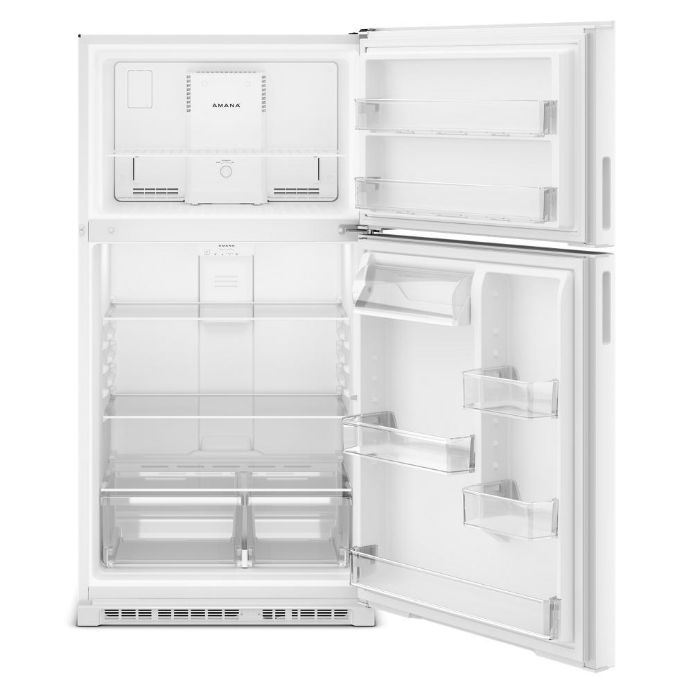 Amana ARTX2021TW 33-Inch Wide Top-Freezer Refrigerator With Dual Crisper Drawers-21 Cu. Ft.