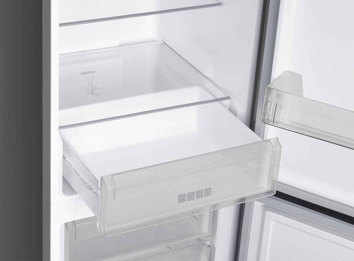 Sharp SJB1045SNS 10.4 Cu. Ft. Counter Depth 24 In. Bottom Freezer 2-Door Refrigerator With Reversible Door In Stainless Steel