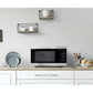 Sharp SMC2266KS Sharp 2.2 Cu. Ft. 1200W Stainless Steel Countertop Microwave Oven With Inverter Technology
