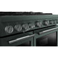 Kitchenaid KFGD948SJP Kitchenaid® 48-Inch 6 Burner Commercial-Style Gas Range With Griddle