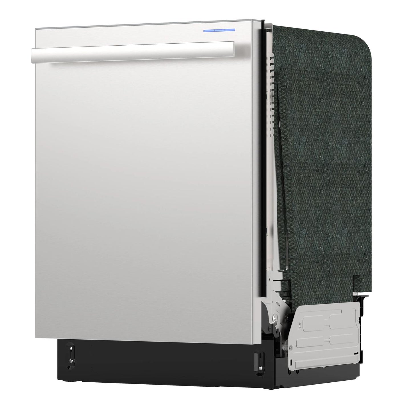 Sharp SDY6768SMS 24" Top Control Stainless Steel Handle 44Db Dishwasher With Auto Door Open