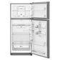 Whirlpool WRTX3316TZ Whirlpool® 32.8-Inch Wide Top Freezer Refrigerator With Total Coverage Cooling- 15.6 Cu. Ft.