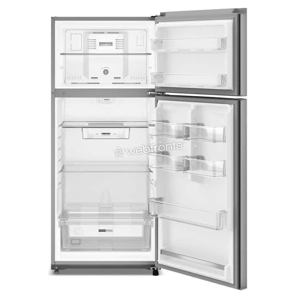 Whirlpool WRTX3316TZ Whirlpool® 32.8-Inch Wide Top Freezer Refrigerator With Total Coverage Cooling- 15.6 Cu. Ft.
