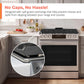 Sharp SSG3076SNS 30 In. 5 Burner 6.1 Cu. Ft. Slide-In Gas Range With True European Convection