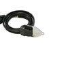 Jennair W11740449 Garbage Disposal Power Cord With 3' Power Cord, 120-Volt, 3-Wire, And Straight Angle 3-Prong Plug