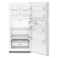 Whirlpool WRTX3114TW Whirlpool® 28-Inch Wide Top Freezer Refrigerator With Total Coverage Cooling- 14.3 Cu. Ft.