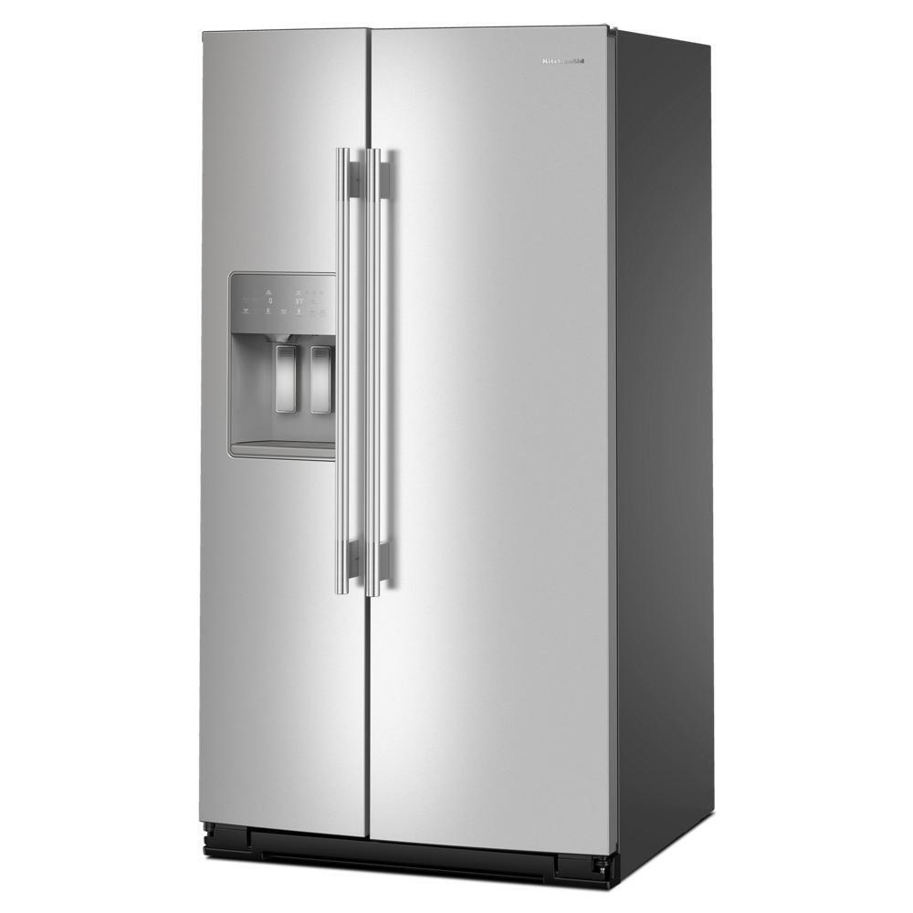 Kitchenaid KRSF536RPS 28.7 Cu. Ft. Side-By-Side Refrigerator With Panoramic Led Lighting