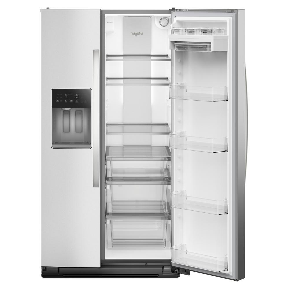 Whirlpool WRSF6536RZ Side By Side Freestanding Refrigerator | Town