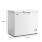 Whirlpool WZCN339TW Whirlpool® 9 Cu. Ft. Chest Freezer With 2 Storage Baskets