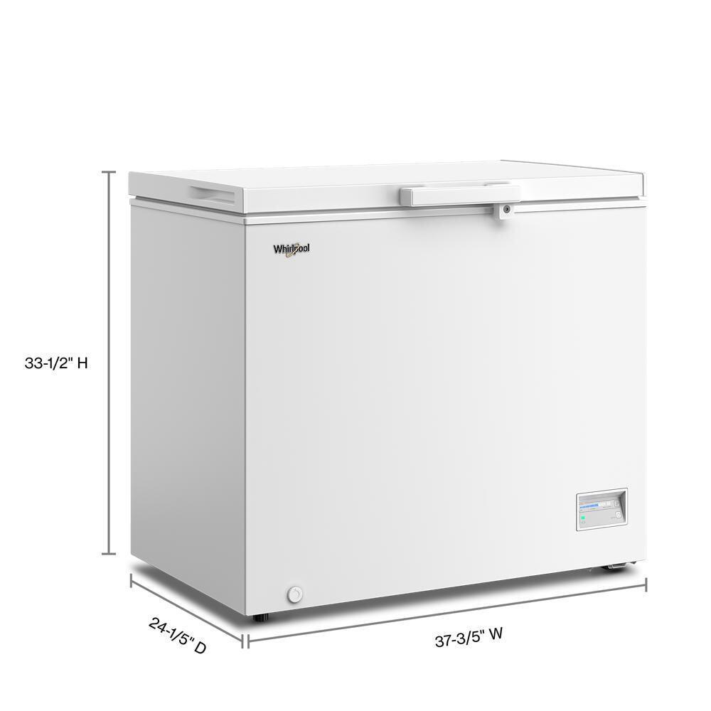 Whirlpool WZCN339TW Whirlpool® 9 Cu. Ft. Chest Freezer With 2 Storage Baskets