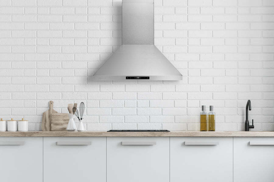 Hauslane WM538SS36 Hauslane Chef 36-In Convertible Stainless Steel Wall-Mounted Range Hood