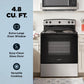 Amana AFCS2530TS Amana® 30-Inch Electric Range With Extra-Large Oven Window