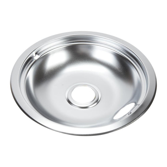 Jennair W10196405RW Electric Range Round Burner Drip Bowl, Chrome