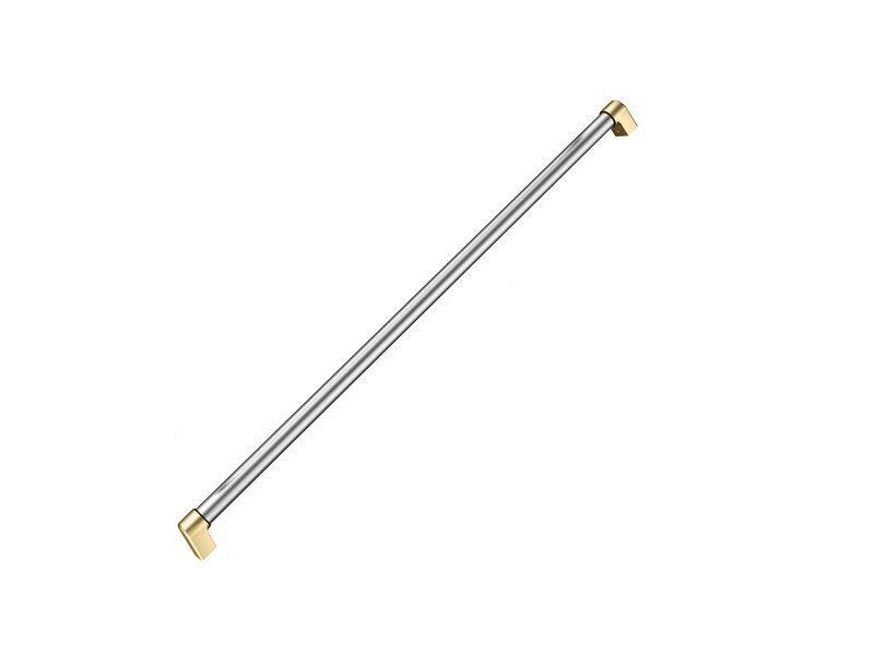 Bertazzoni MASHKCOLXG Handle Kit For Built-In Columns - Master Series With Gold Accents Stainless Steel/Gold