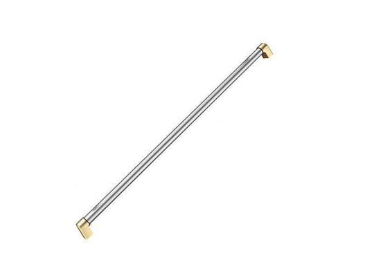 Bertazzoni MASHKCOLXG Handle Kit For Built-In Columns - Master Series With Gold Accents Stainless Steel/Gold