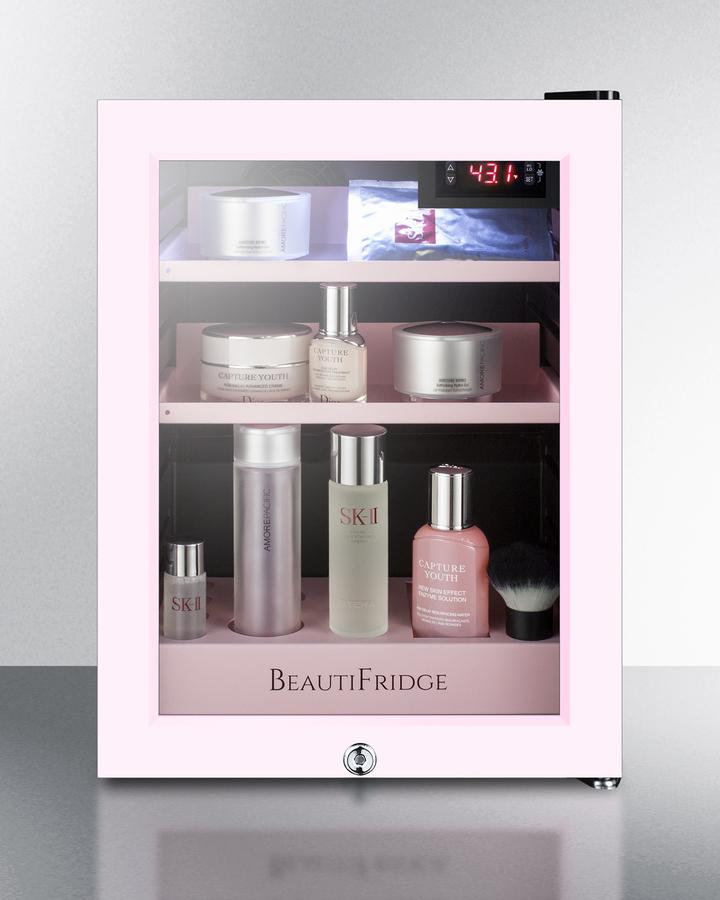 Summit LX114LPTP Beautifridge Cosmetics Cooler