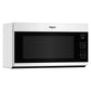 Whirlpool WMMS5630TW 2.1 Cu. Ft. Microwave Hood With Sensor Cooking And Accupop™