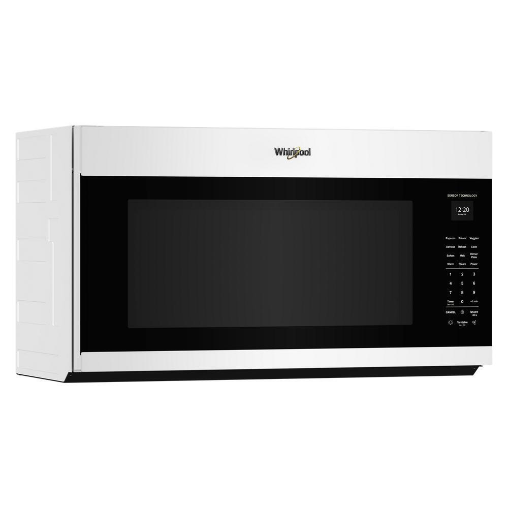 Whirlpool WMMS5630TW 2.1 Cu. Ft. Microwave Hood With Sensor Cooking And Accupop™