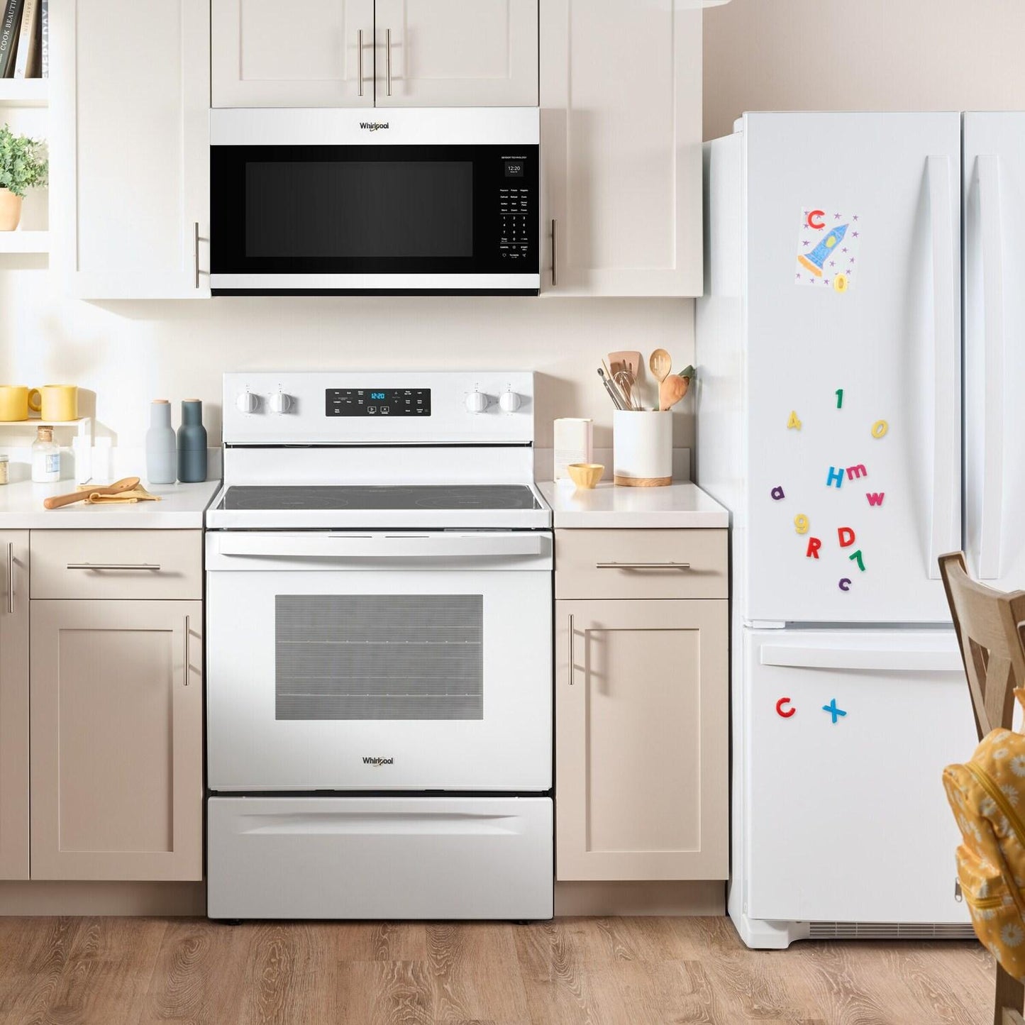 Whirlpool WMMS5630TW 2.1 Cu. Ft. Microwave Hood With Sensor Cooking And Accupop™