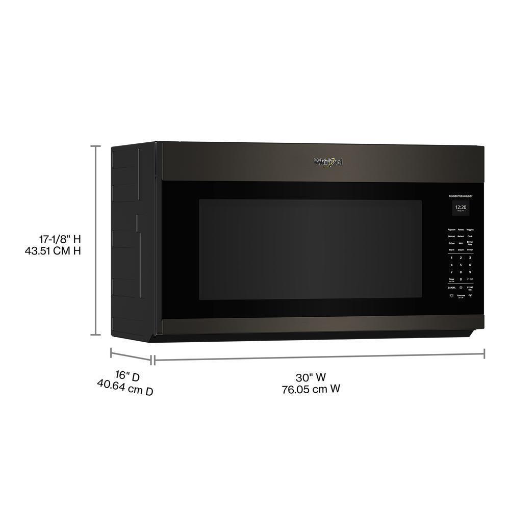 Whirlpool WMMS5630TV 2.1 Cu. Ft. Microwave Hood With Sensor Cooking And Accupop™