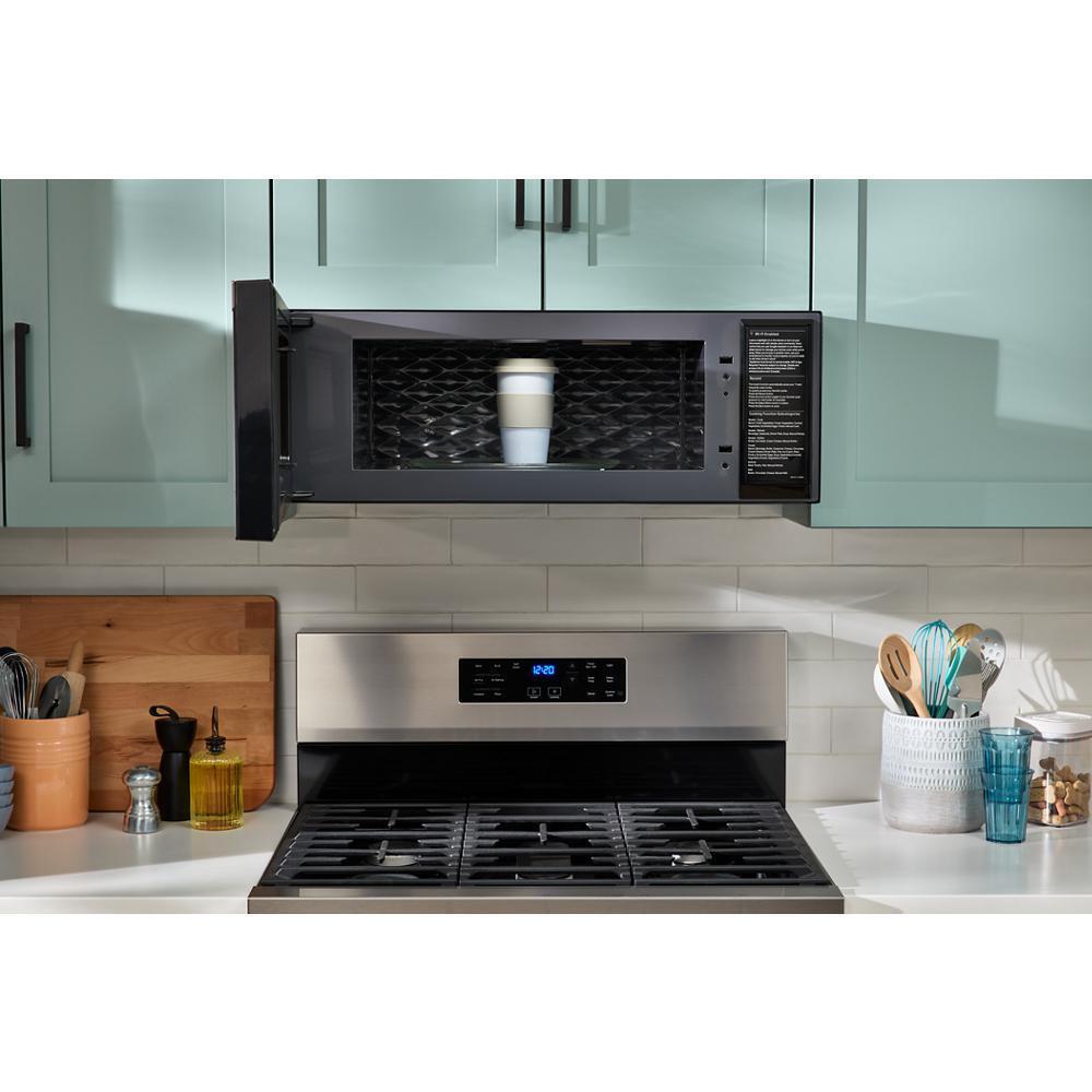 Whirlpool WMML5530RZ 1.1 Cu. Ft. Smart Low Profile Microwave Hood Combination With 450 Crm 4-Speed Venting
