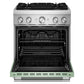 Kitchenaid KFDS930SDC 30-Inch 4 Burner Commercial-Style Dual Fuel Range With No Preheat Air Fry Mode