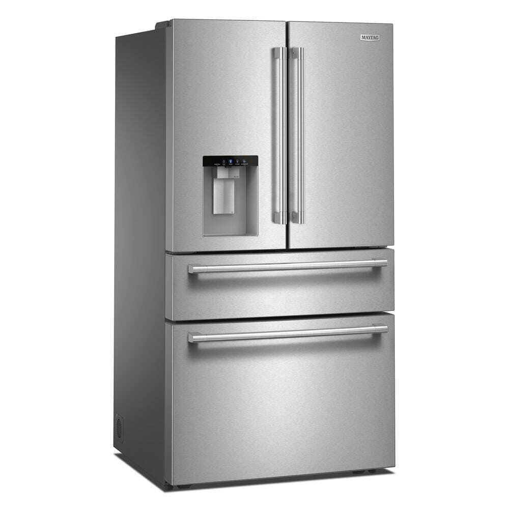 Maytag MRMF5436TZ Maytag® 29 Cu. Ft. Xl Capacity French Door Bottom Mount Refrigerator With In-Door-Ice® Dispensing System