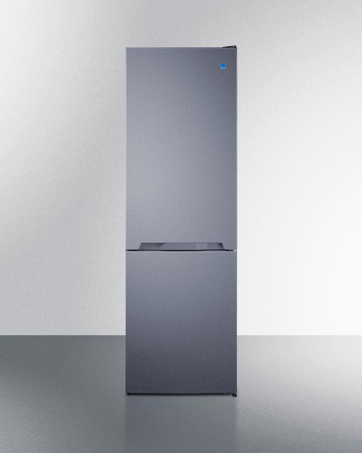 Summit FFBF124SS 24" Wide Bottom Mount Refrigerator-Freezer