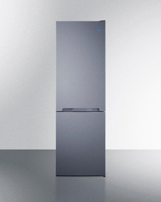 Summit FFBF124SS 24" Wide Bottom Mount Refrigerator-Freezer