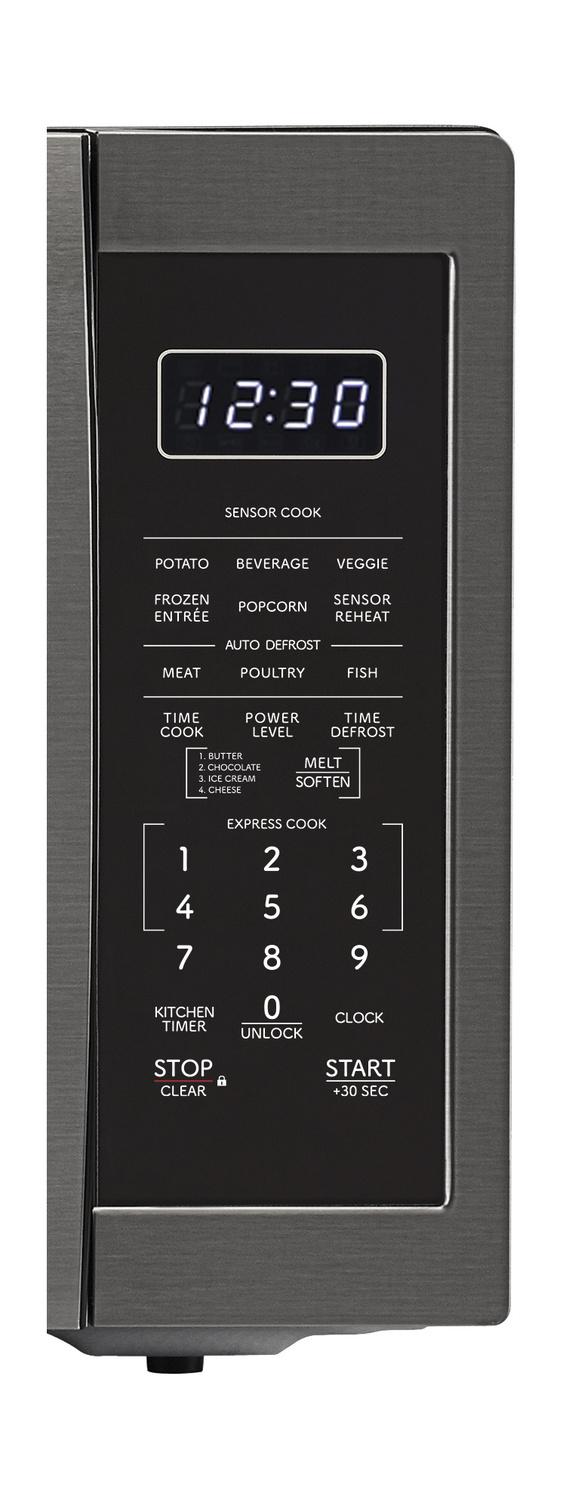 Sharp SMC1452KH Sharp 1.4 Cu. Ft. 1100W Black Stainless Steel Countertop Microwave Oven