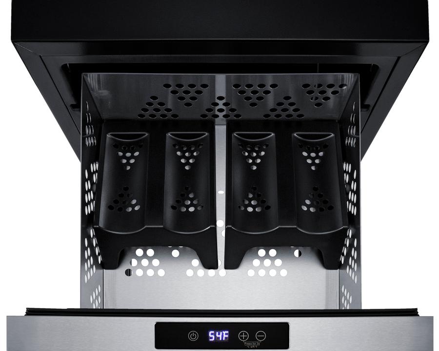 Summit COOL1D 18" Wide Built-In Wine/Beverage Cooler Drawer