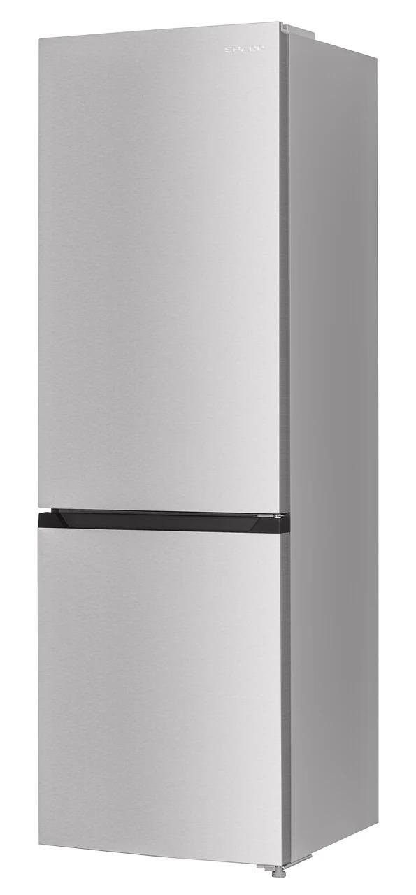 Sharp SJB1045SNS 10.4 Cu. Ft. Counter Depth 24 In. Bottom Freezer 2-Door Refrigerator With Reversible Door In Stainless Steel