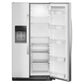 Whirlpool WRSC5536RZ 36-Inch Wide Side-By-Side Refrigerator - 21 Cu. Ft.