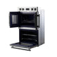 Forno FBOEL138830 Gallico 30-Inch Electric French Door Double Oven