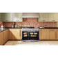 Kitchenaid KFDD948SWF 48-Inch 6 Burner Commercial-Style Dual Fuel Range With Griddle