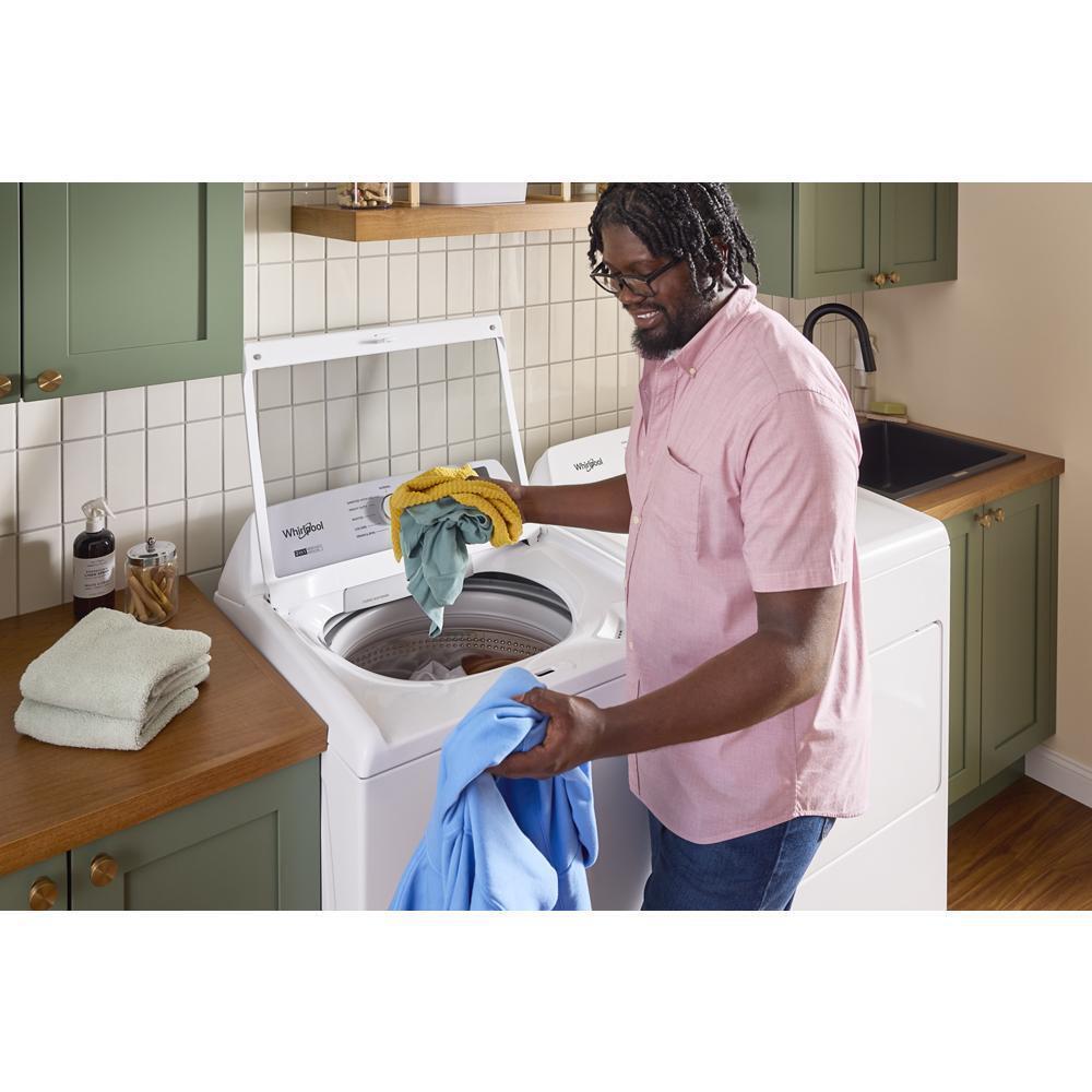 Whirlpool WTW4300SW 4.3 Cu. Ft. Whirlpool® Top Load Impeller Washer With Quick Wash Cycle And Soft Close Glass Lid