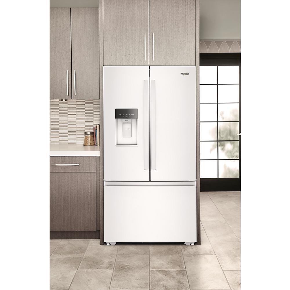 Whirlpool WRFC5036RW 36-Inch Wide French Door Refrigerator With In-Door Water & Ice - 23 Cu. Ft.