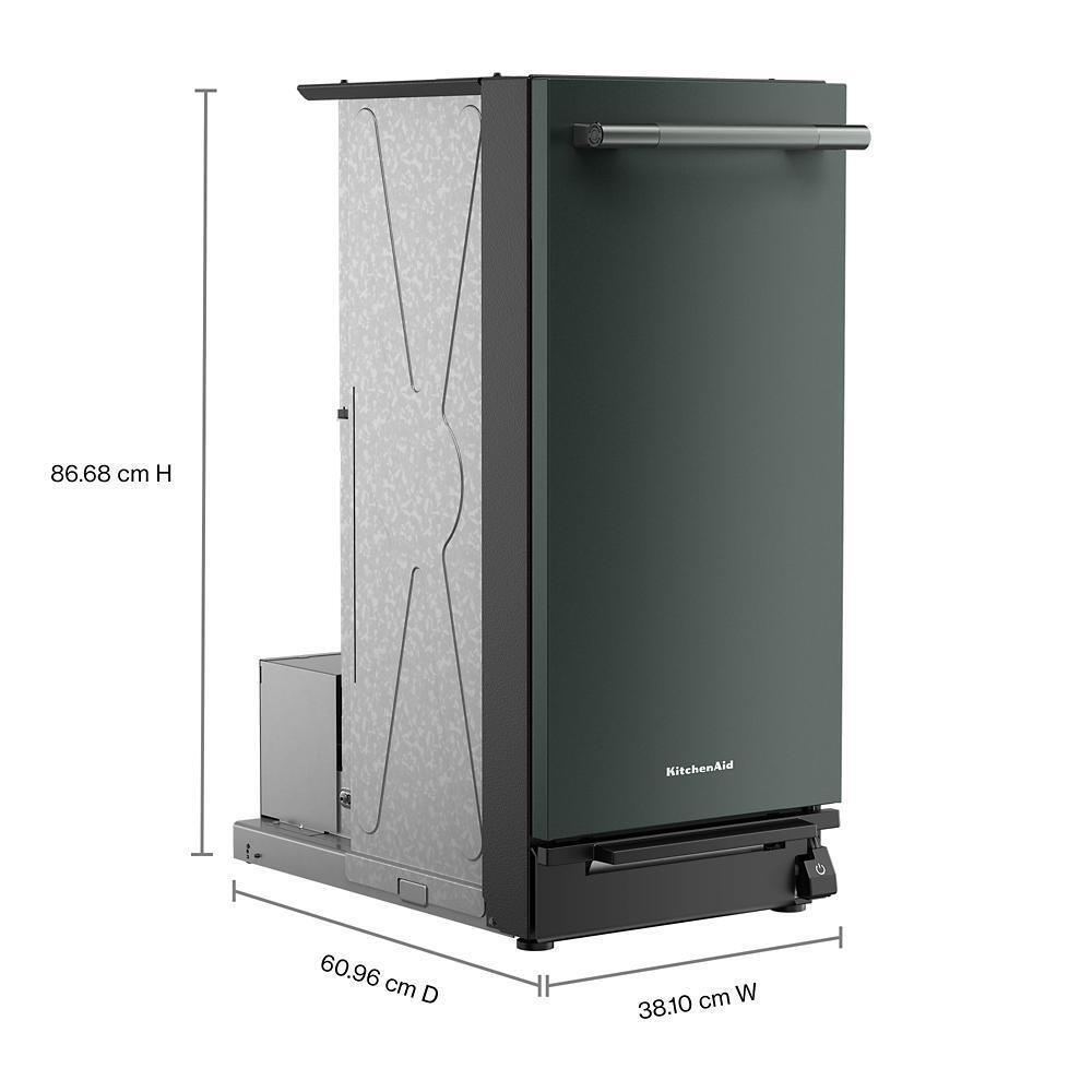 Kitchenaid KTTP515TJP Kitchenaid® 15 In. Built-In Trash Compactor With Built-In Odor Management System