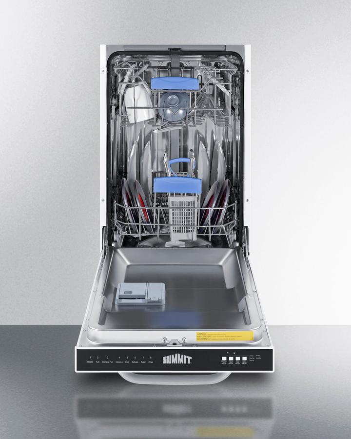 Summit DW183WADA 18" Wide Built-In Dishwasher, Ada Compliant