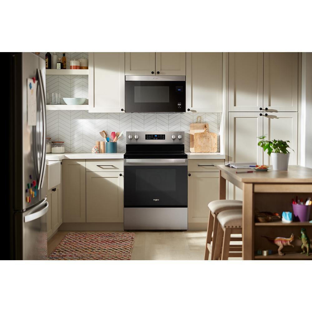 Whirlpool WFES4530SS 30-Inch Electric Range - Thumbnail 2