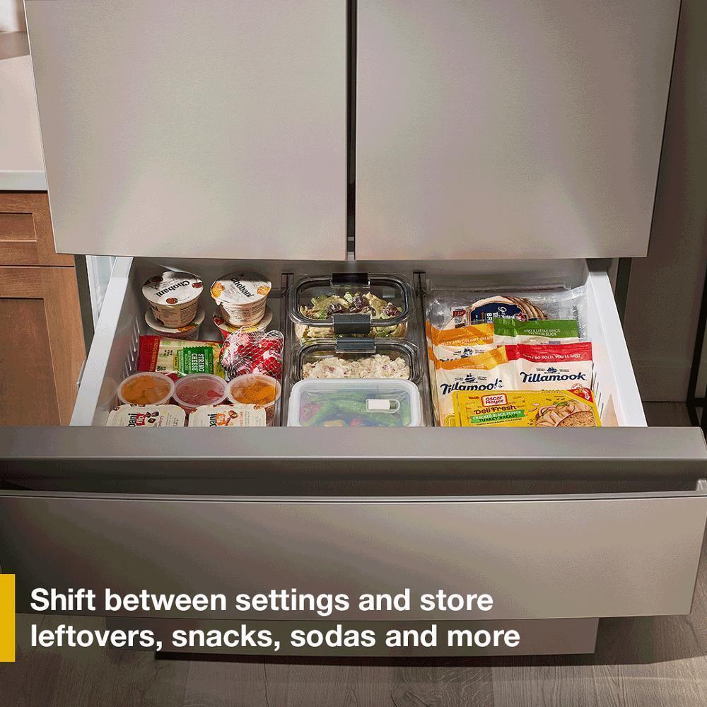 Whirlpool WRMF3336SZ Whirlpool® 30 Cu. Ft. Family-Sized Capacity French Door Refrigerator With Flexible Temperature Drawer