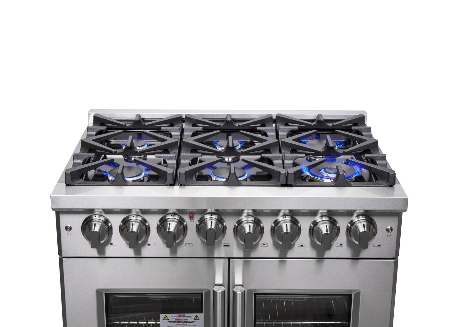 Forno FFSGS632536 Forno Massimo 36" Freestanding French Door Dual Fuel Range