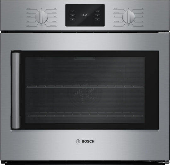 Bosch HBL5455RUC 500 Series Single Wall Oven 30" Right Sideopening Door, Stainless Steel