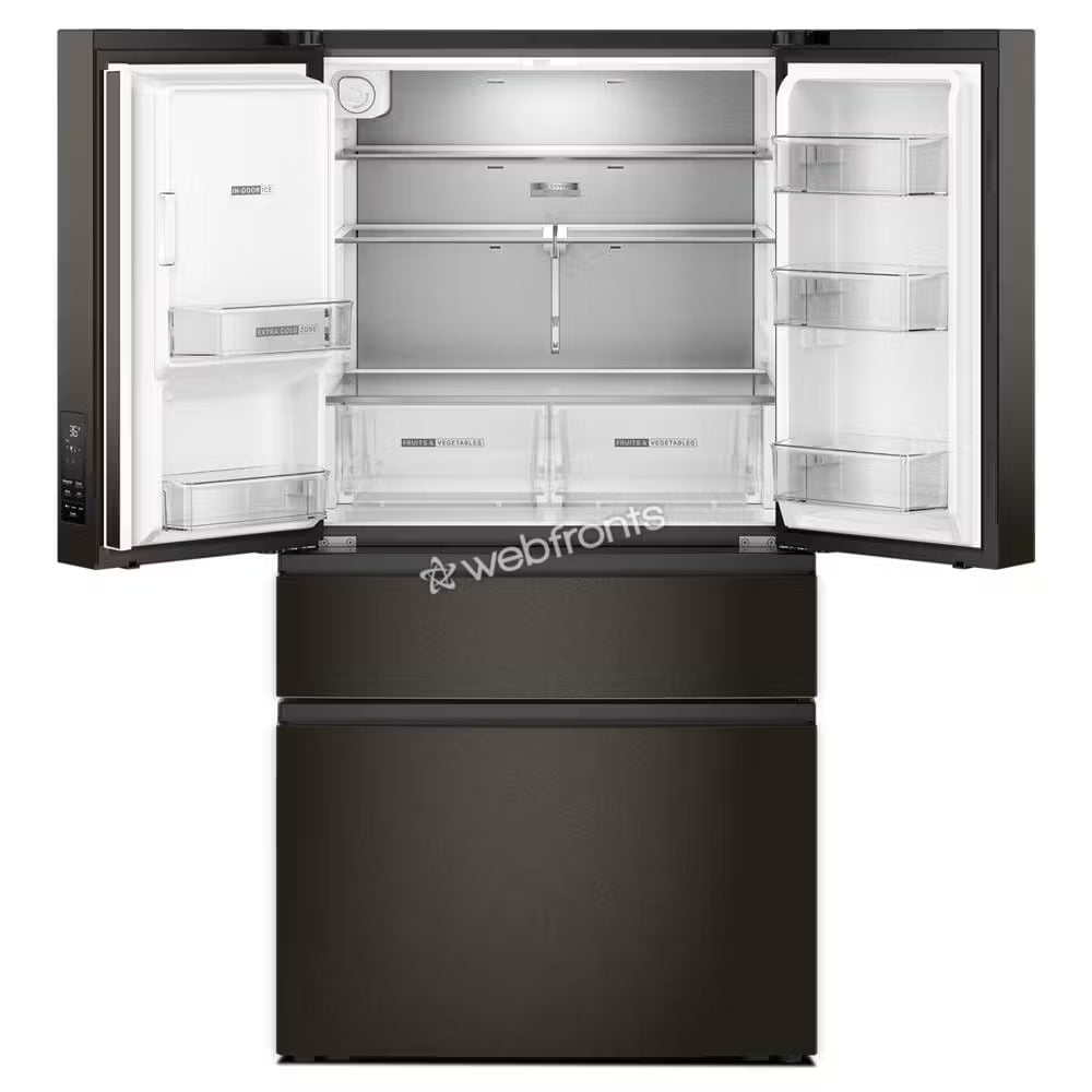 Whirlpool WRMF3736SV Whirlpool® 29 Cu. Ft. Family-Sized Capacity French Door Refrigerator With Flexible Temperature Drawer