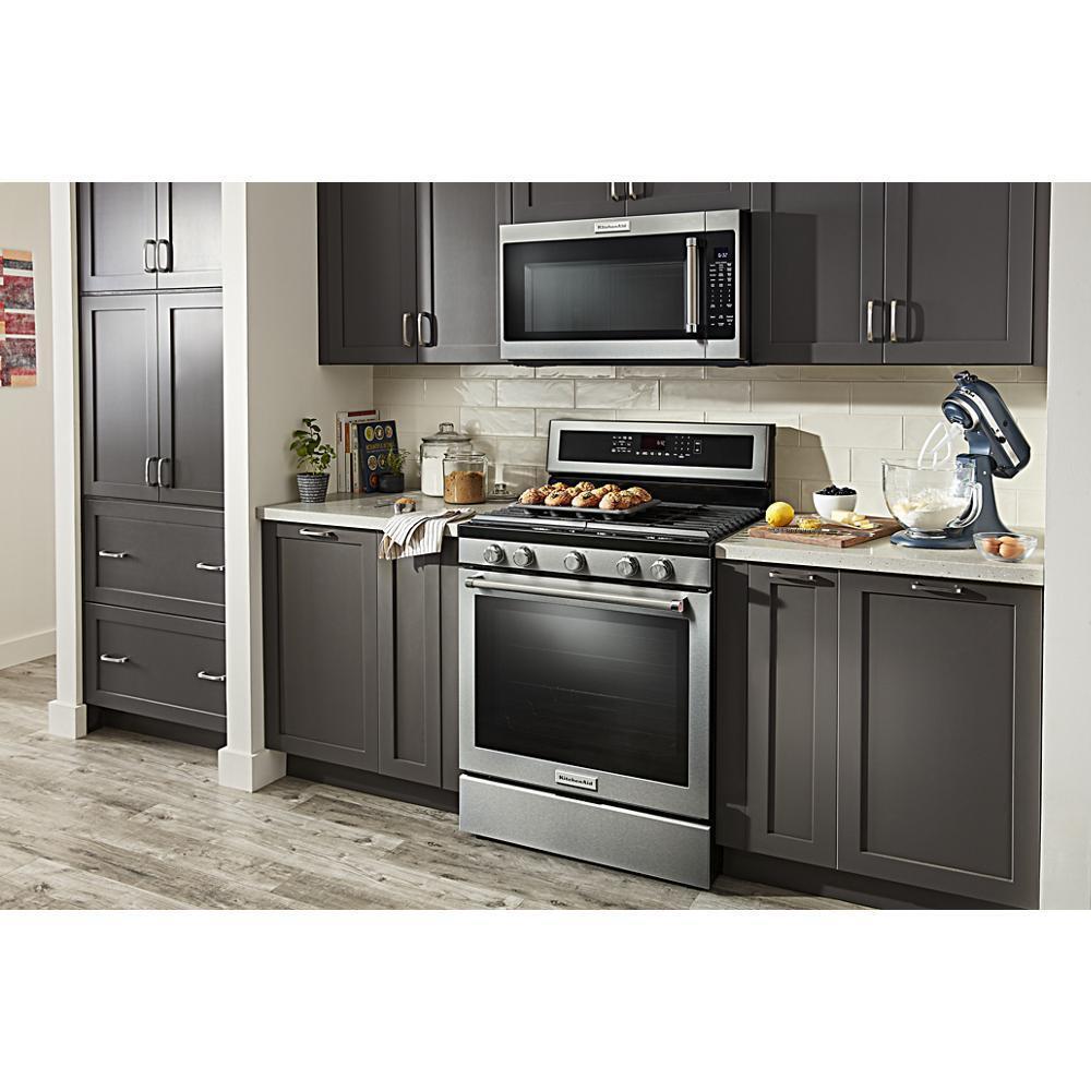 Kitchenaid KMHS120KPS 30" 1000-Watt Microwave Hood Combination