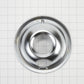 Jennair W10196406RW Electric Range Round Burner Drip Bowl, Chrome