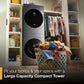 Whirlpool WFH5424SW Compact Energy Star® Ventless Heat Pump Laundry Tower With 2.7-Cu Ft Washer And Electric 4.3-Cu Ft Dryer