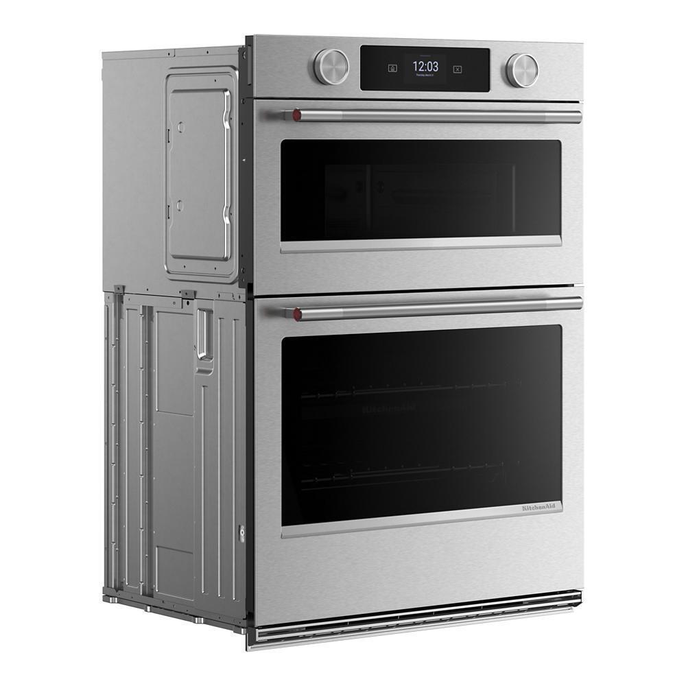 Kitchenaid KOEC930SPS 30-Inch Smart Electric Combo Wall Oven With Intelligent Cooking Camera - Printshield™ Finish
